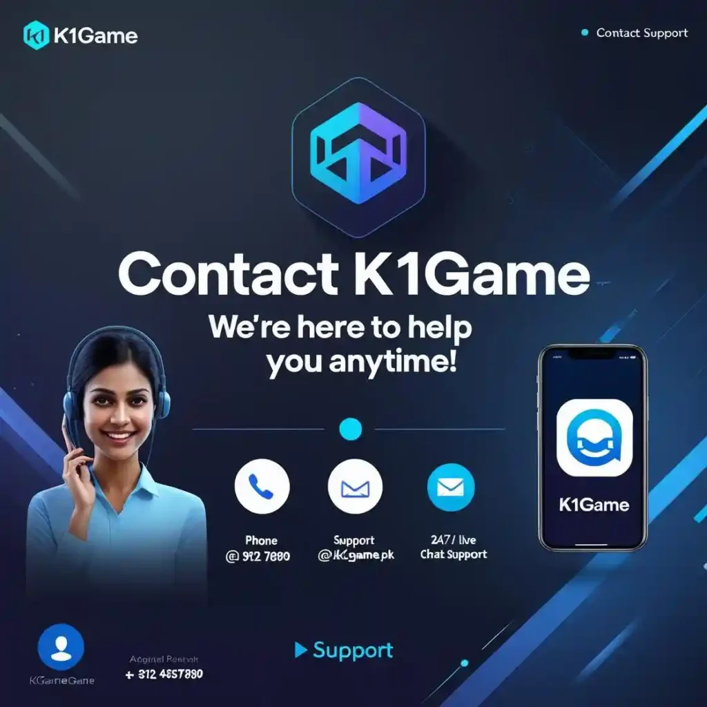 Contact K1Game – We're Here to Help You Anytime!
